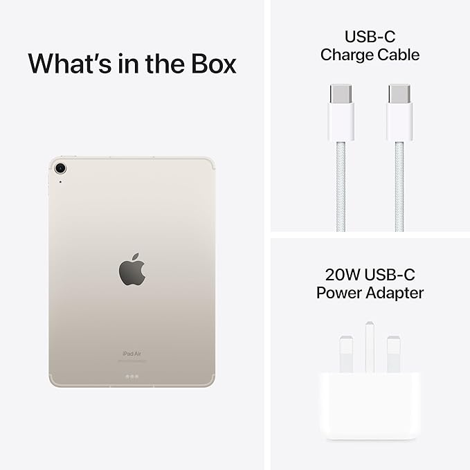 Apple iPad Air 11-inch iPad Air (M2, 2024) Liquid Retina display,