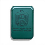 UAE Slim Wallet – Heritage Orange Edition