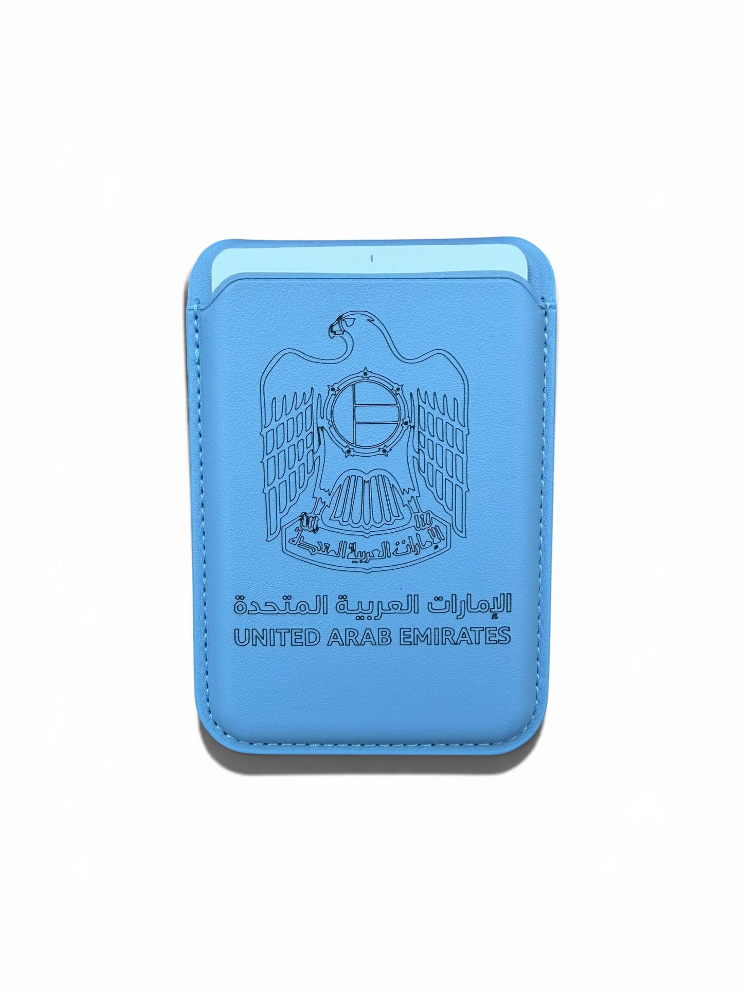 UAE Stand Wallet Card  – Ice Gray Edition