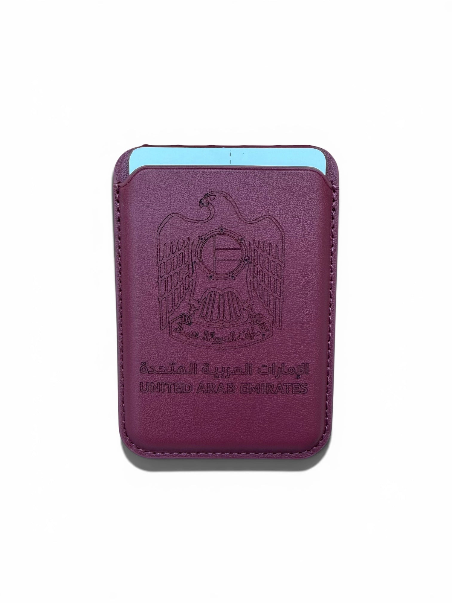 UAE Stand Wallet Card  – Ice Gray Edition