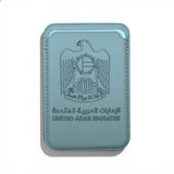 UAE Slim Wallet – Heritage Orange Edition