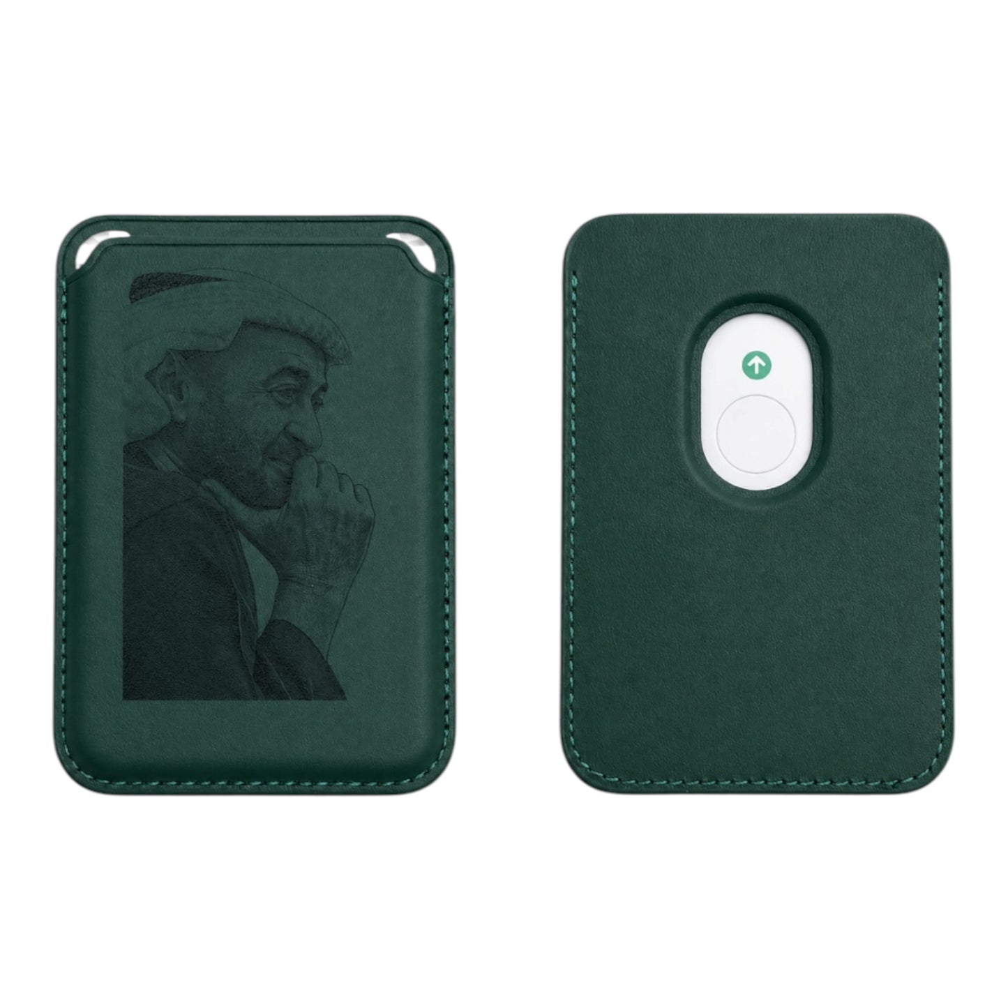 Slim Wallet Card – MBZ Legacy – Emerald Green Edition