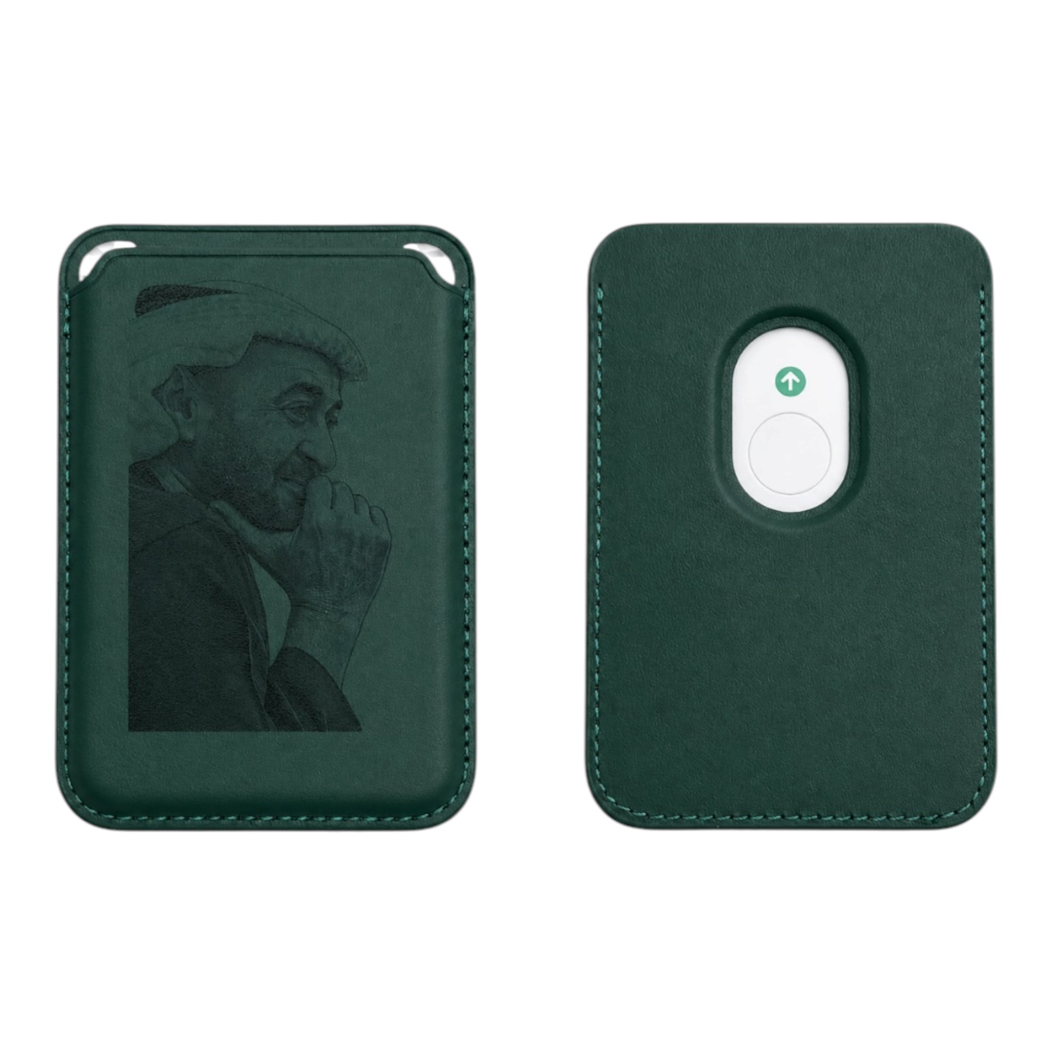 Slim Wallet Card – MBZ Legacy – Emerald Green Edition