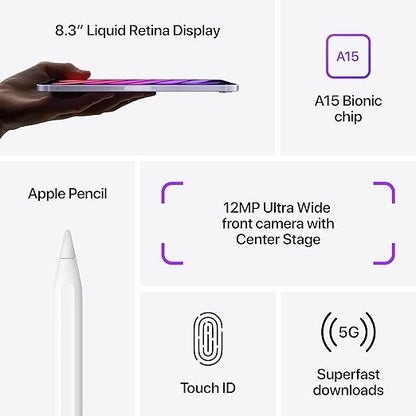 Apple 2021 iPad mini 8.3-inch,(6th Generation)
