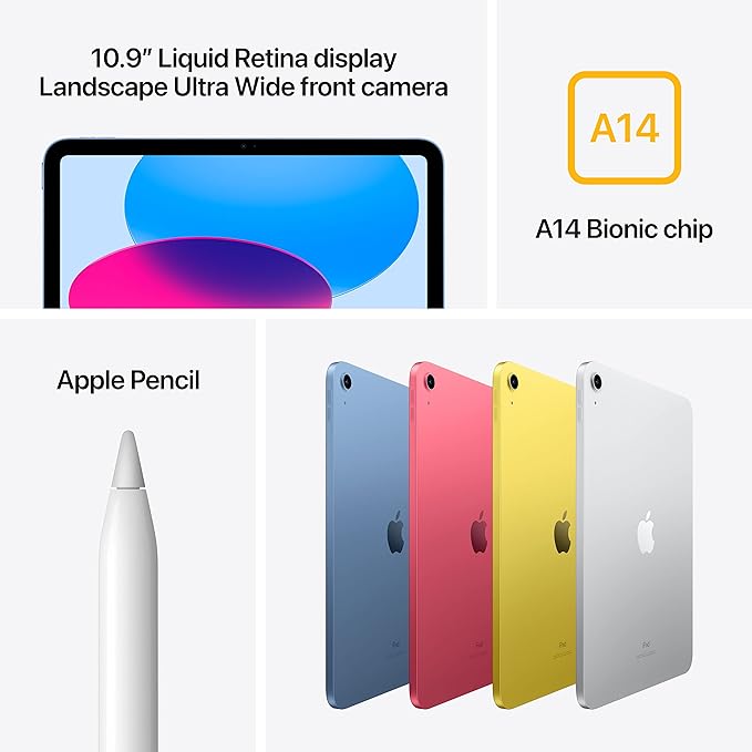 Apple 2022 10.9-inch iPad  (10th generation)
