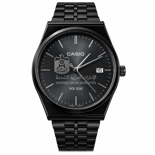 Casio Black – Black Dial | UAE Edition