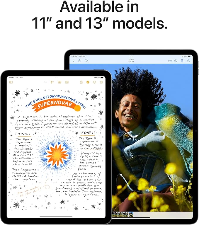 Apple iPad Air 11-inch iPad Air (M2, 2024) Liquid Retina display,