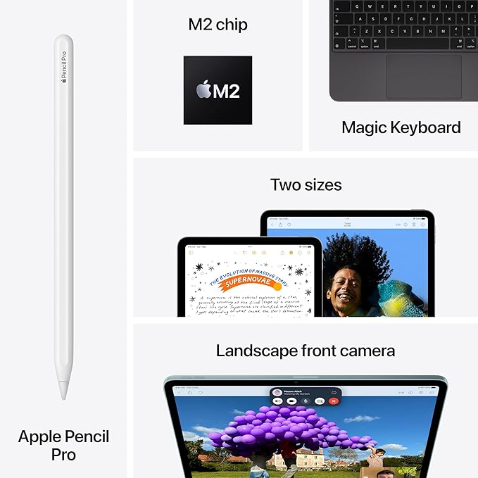 Apple iPad Air 11-inch iPad Air (M2, 2024) Liquid Retina display,