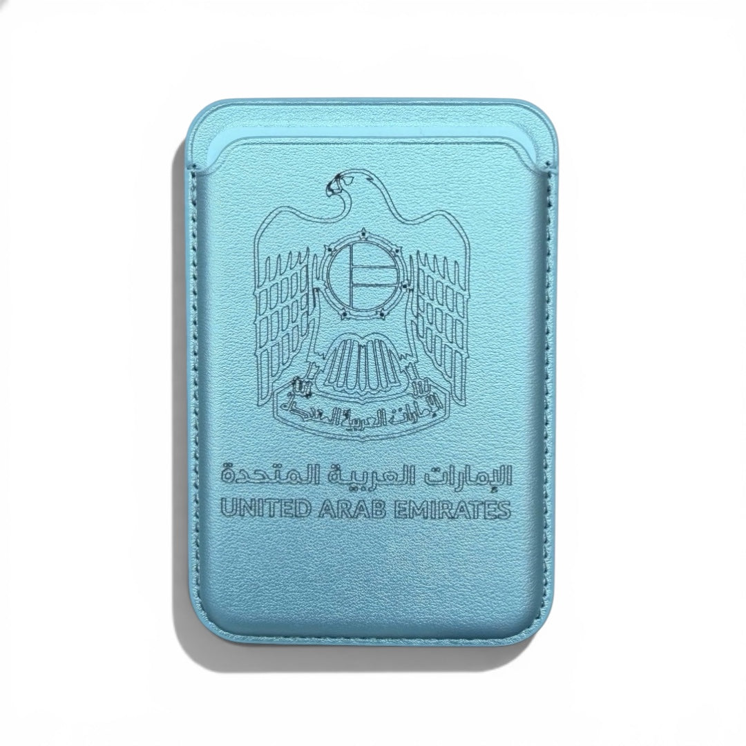 UAE Slim Wallet – Heritage Orange Edition