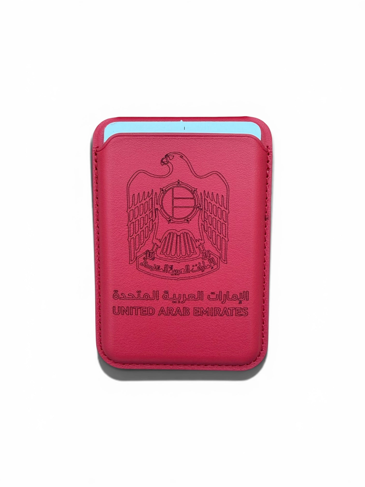 UAE Stand Wallet Card  – Ice Gray Edition