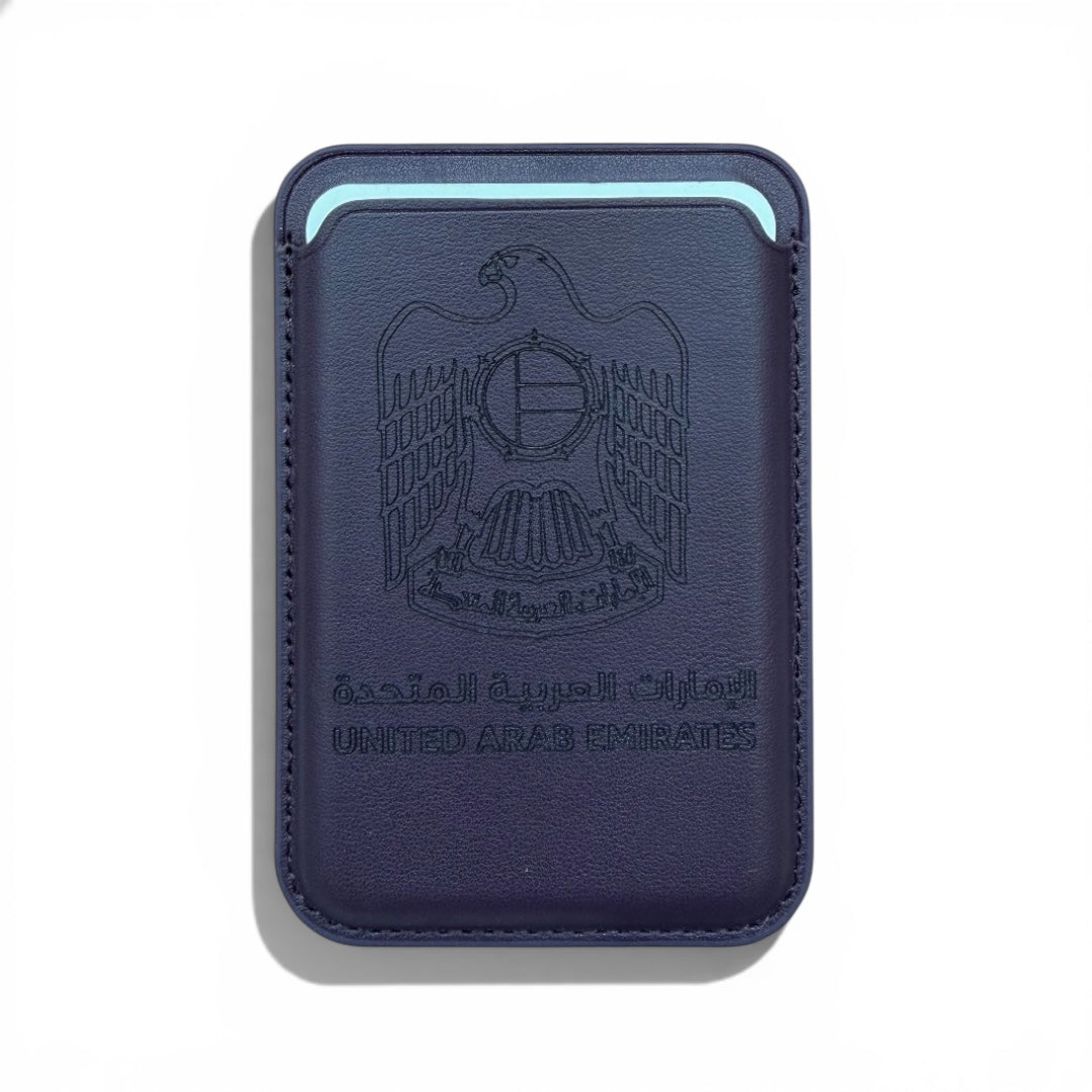 UAE Slim Wallet – Heritage Orange Edition