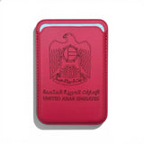 UAE Slim Wallet – Heritage Orange Edition