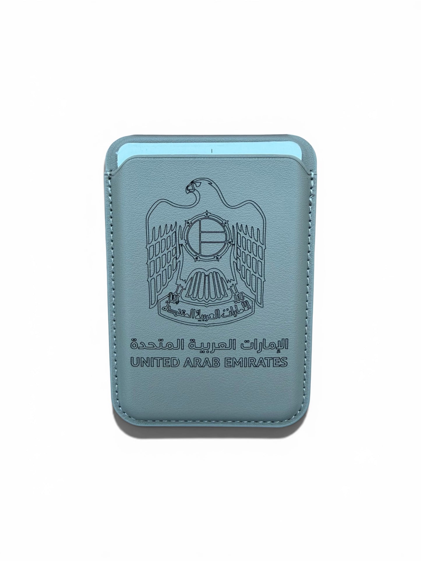 UAE Stand Wallet Card  – Ice Gray Edition