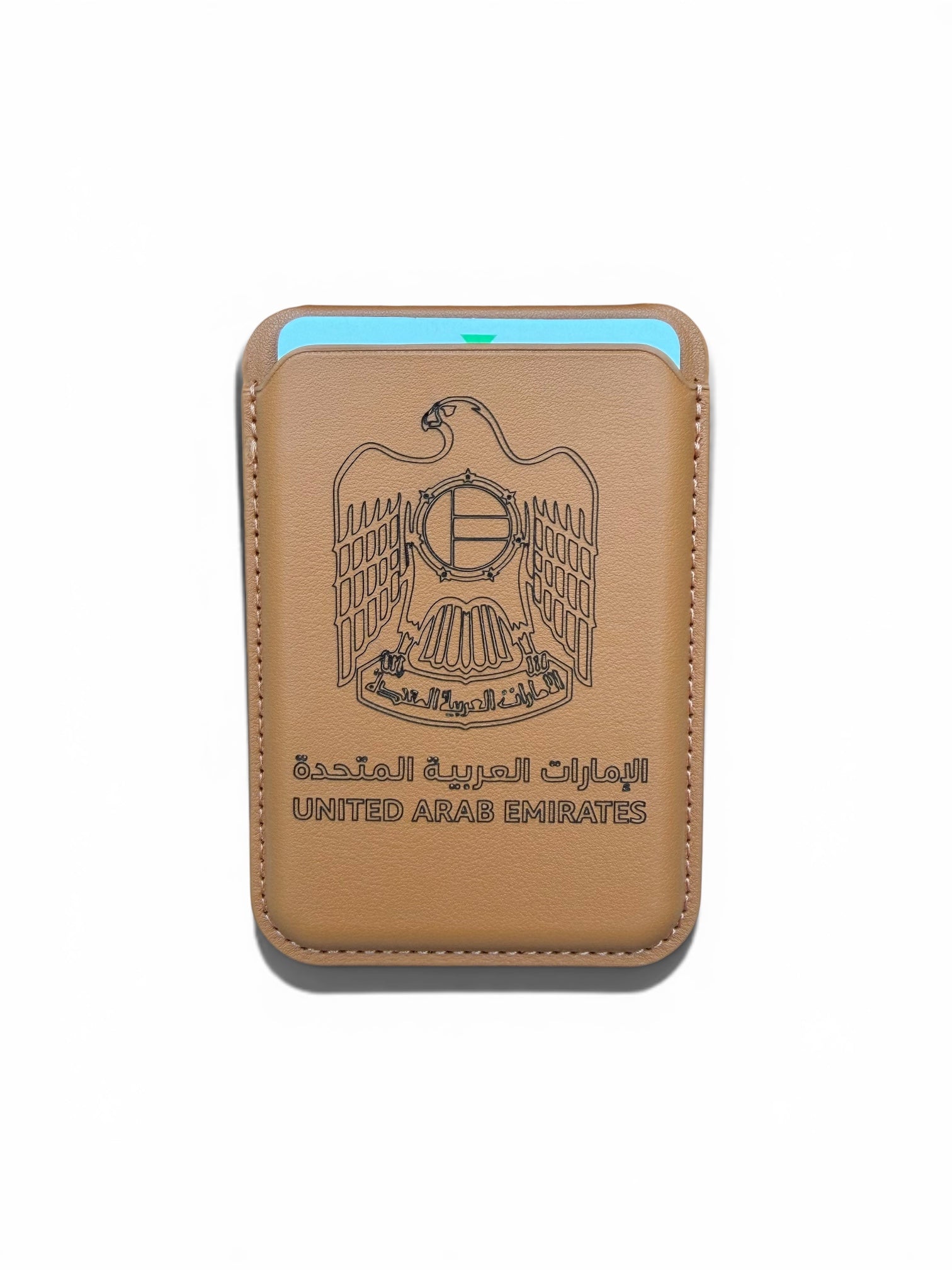 UAE Stand Wallet Card  – Ice Gray Edition