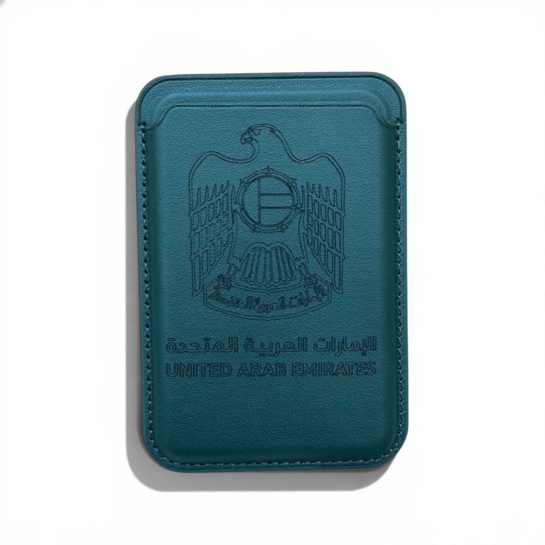 UAE Slim Wallet – Heritage Orange Edition