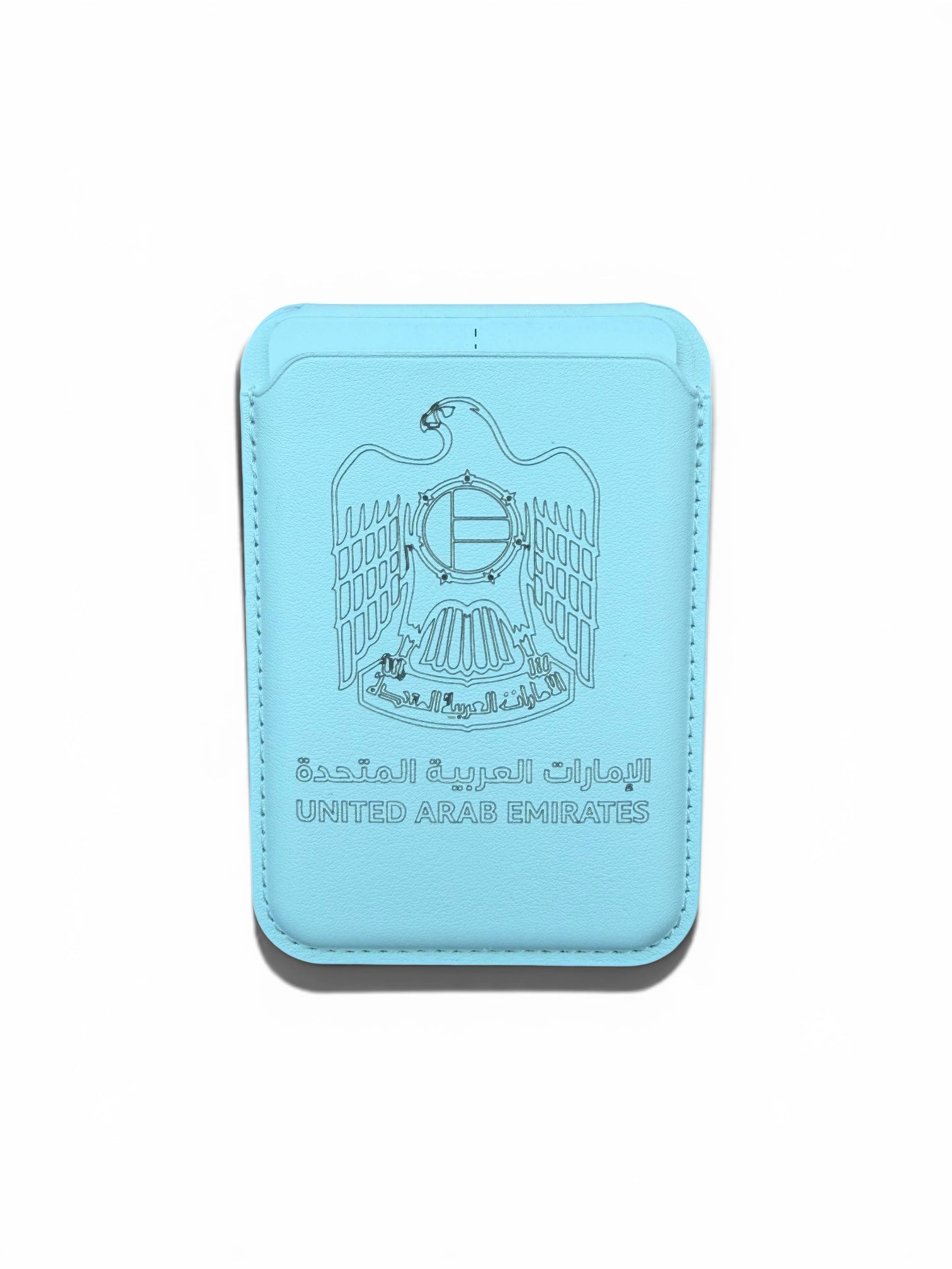 UAE Stand Wallet Card  – Ice Gray Edition