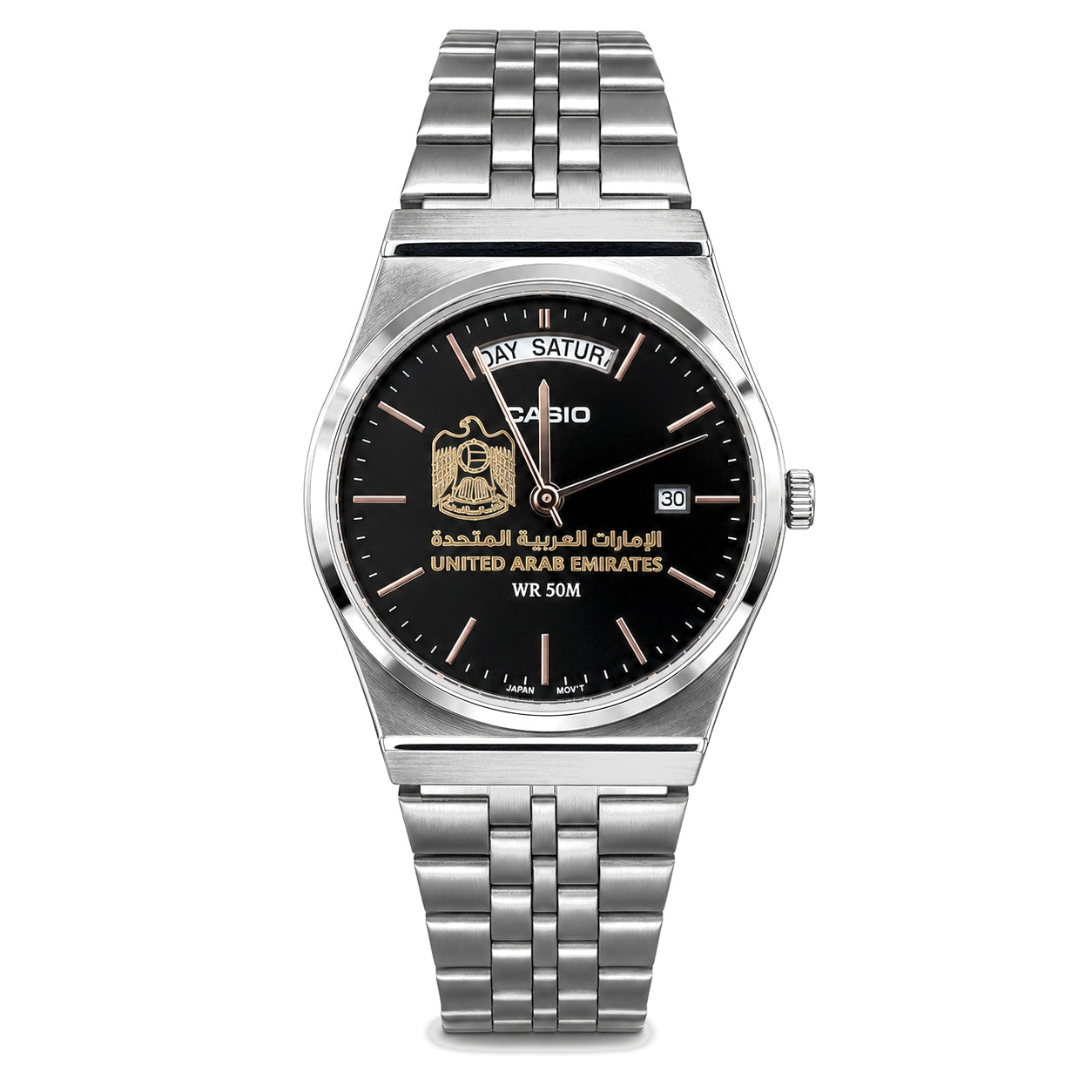 كاسيو أوبسيديان – الأسود الملكي Casio Obsidian – Royal Black Dial