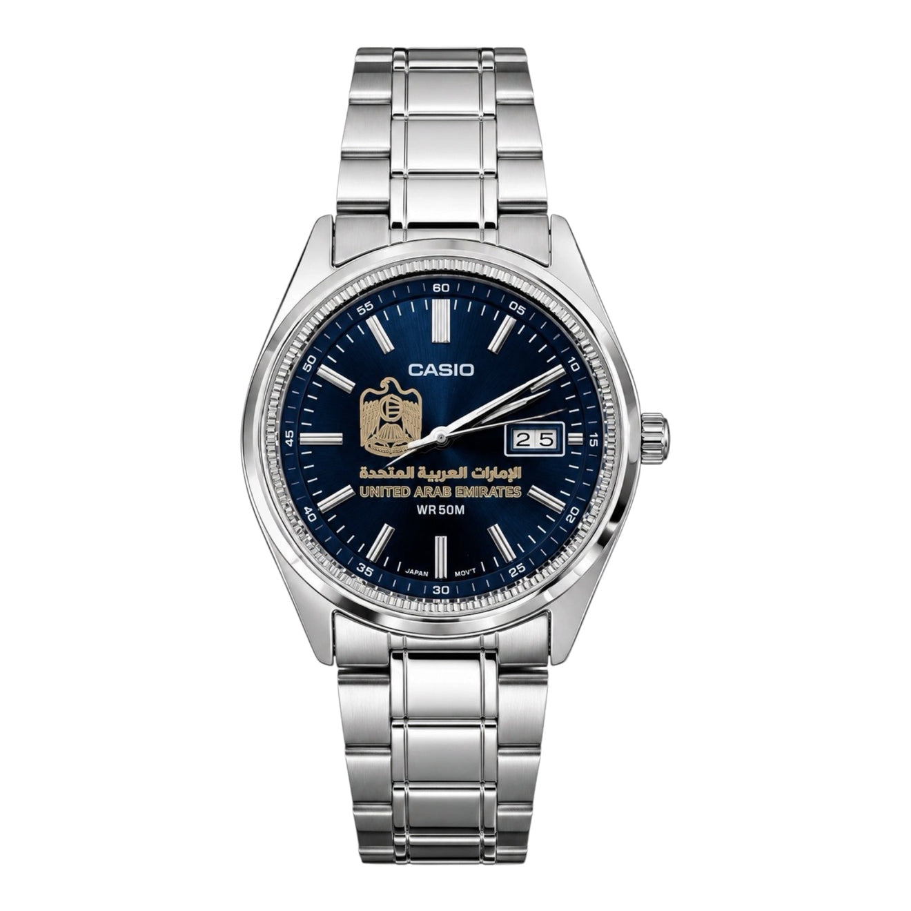 كاسيو أزور – تصميم الإمارات | أزرق بريستيج Casio Azure – UAE Design | Prestige Blue