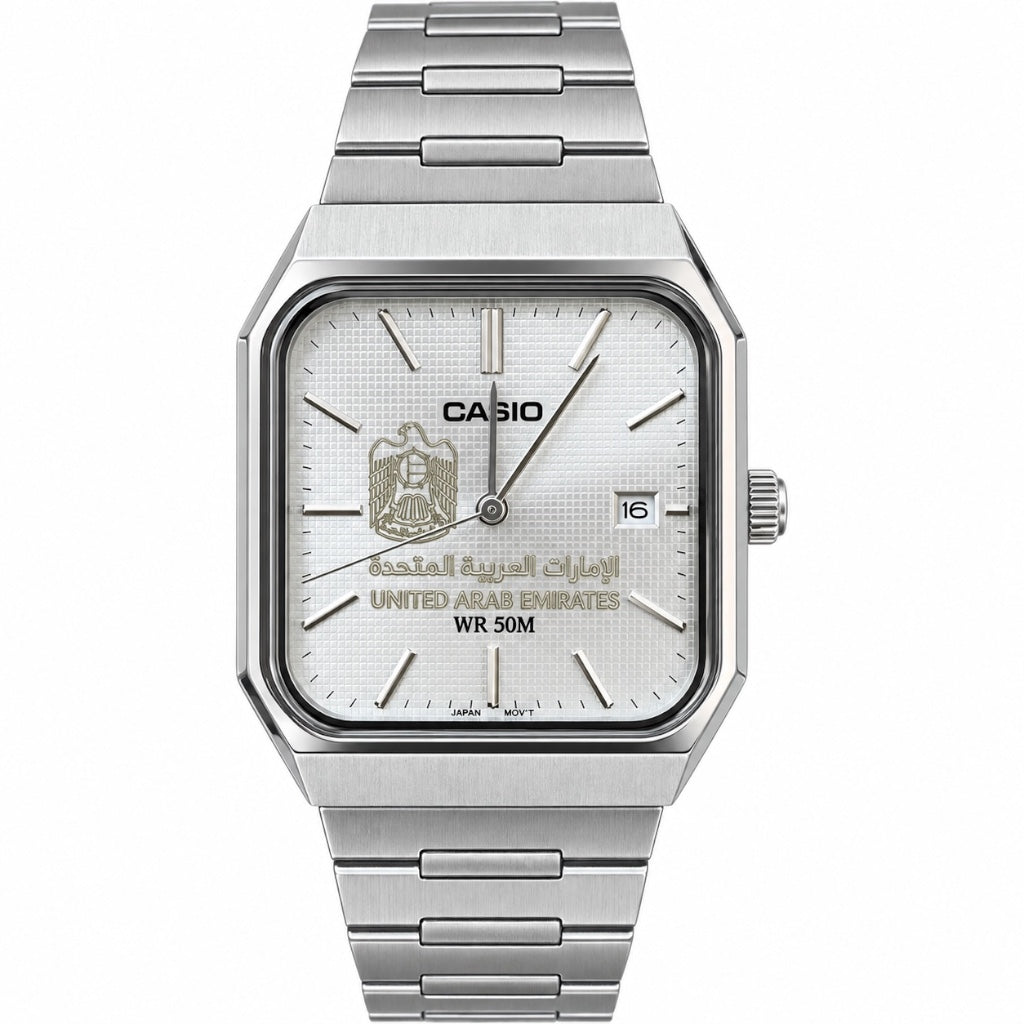 كاسيو لونا – أبيض لؤلؤي     Casio Luna – Pearl White Dial