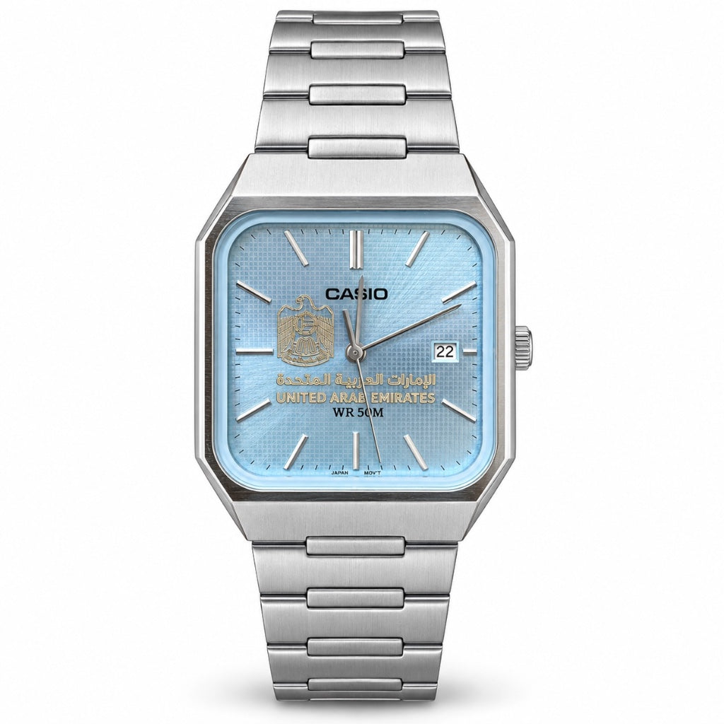 كاسيو كلود – سماوي هادئ     Casio Cloud – Calm Blue Dial