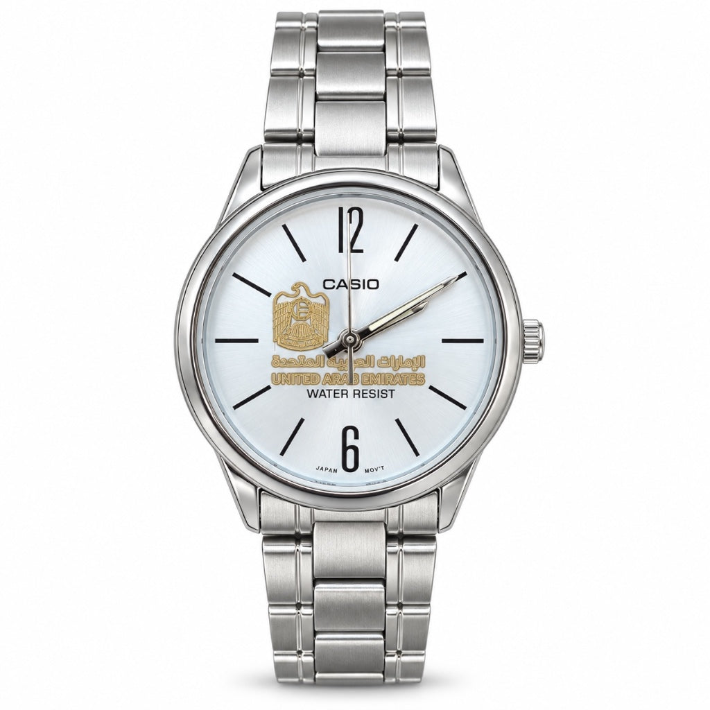 كاسيو نسائي سلفر – سماوي | UAE
Casio Women Silver – Light Blue | UAE