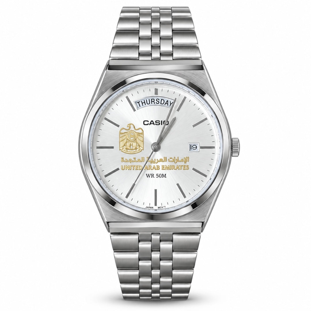 كاسيو بيرل – أبيض كلاسيك Casio Pearl – Classic White Dial