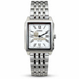 كاسيو رويال سكوير سلفر – مينا أبيض | تصميم الإمارات
Casio Royal Square Silver – White Dial | UAE Edition