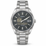 كاسيو رجالي سلفر – فحمي صن برسْت | UAE Casio Man  Silver – Charcoal Sunburst | UAE