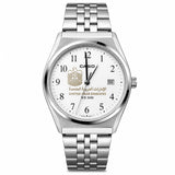 كاسيو كلاسيك سلفر – مينا أبيض بأرقام | إصدار الإمارات
Casio Classic Silver – White Number Dial | UAE Edition