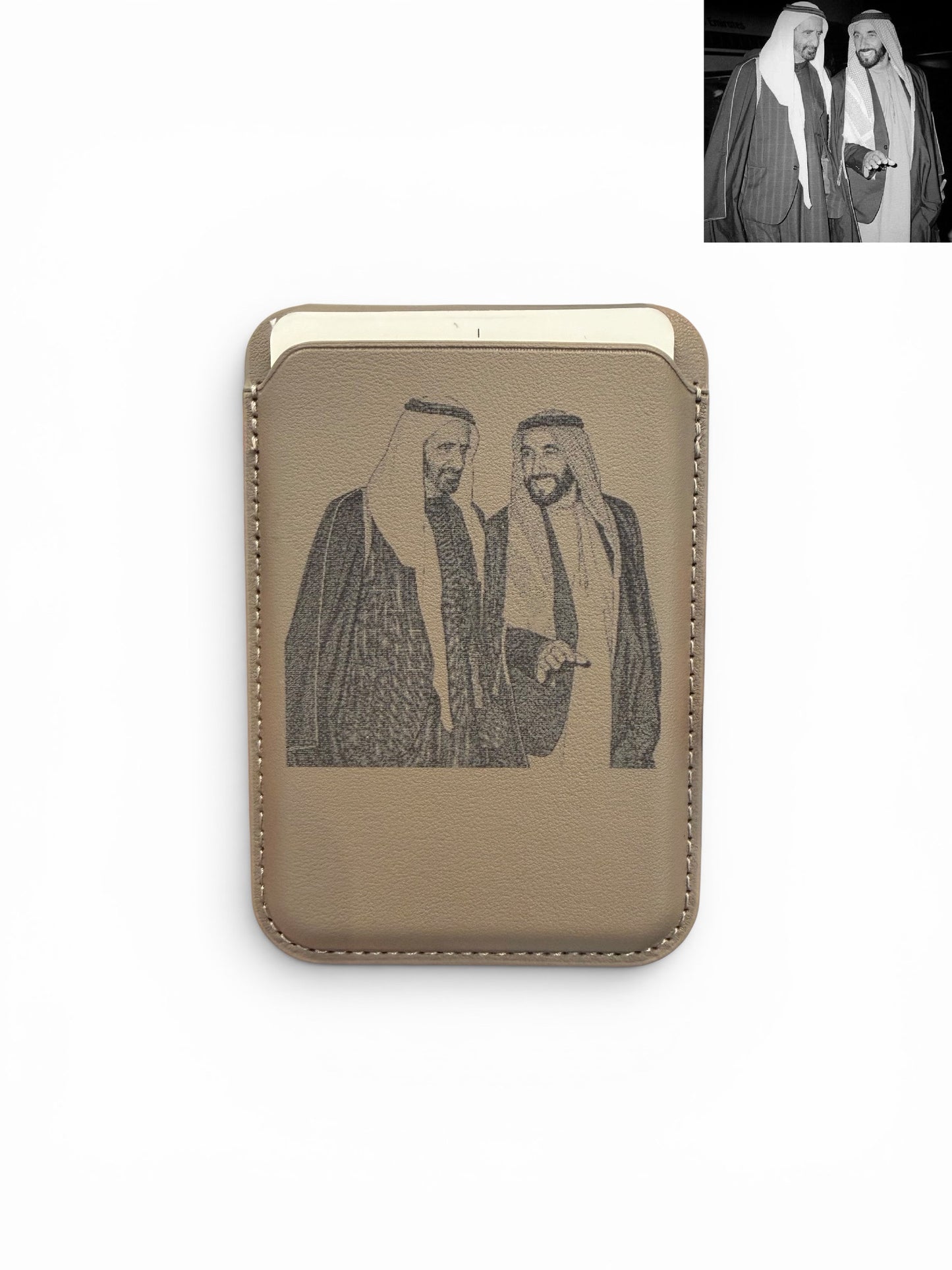 Stand Wallet Card – Sheikh Zayed & Sheikh Rashid Edition