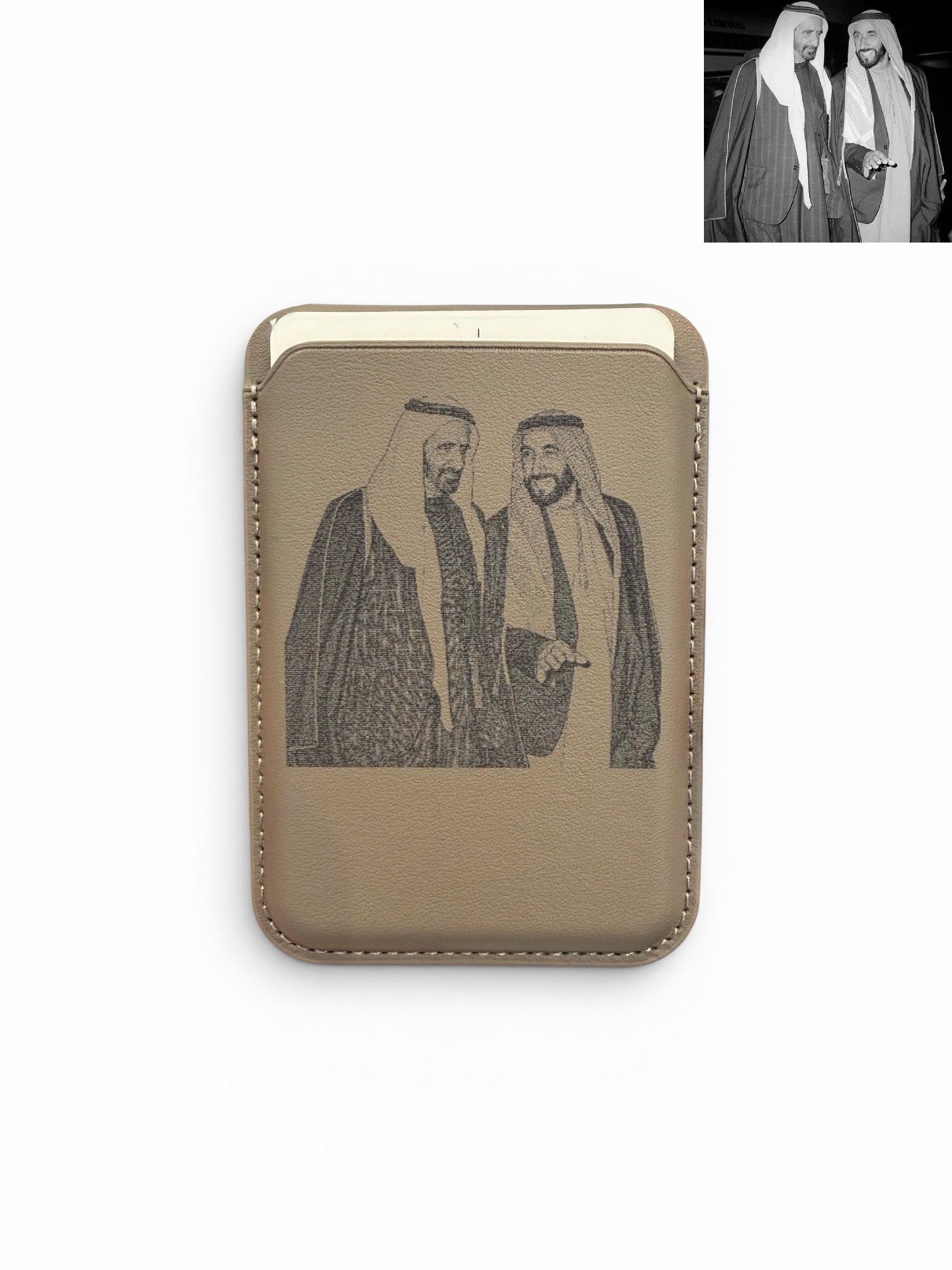 Stand Wallet Card – Sheikh Zayed & Sheikh Rashid Edition