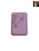 Slim Wallet Card – Deer Sketch – Rose Pink