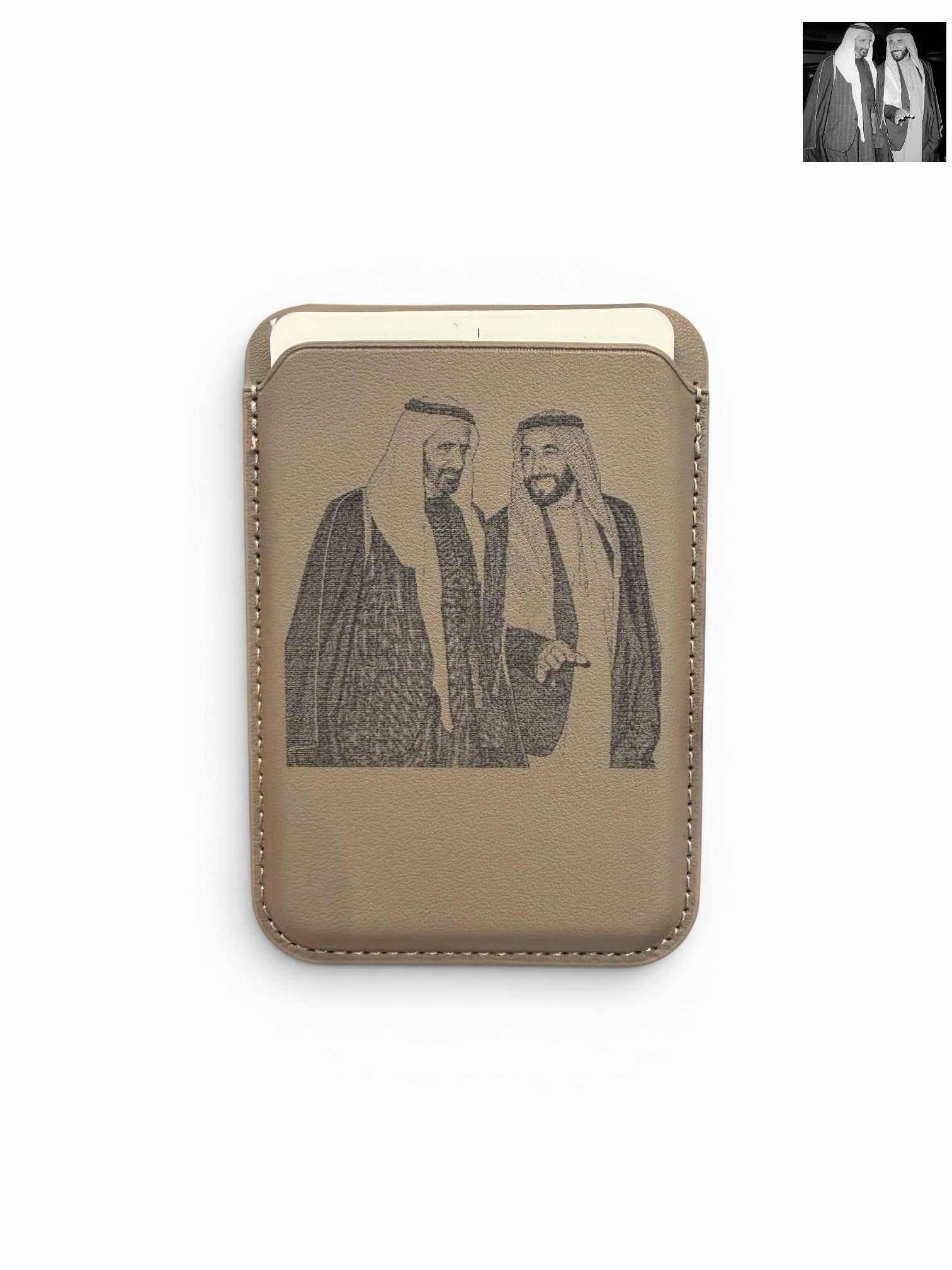 Stand Wallet Card – Sheikh Zayed & Sheikh Rashid Edition