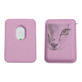 Slim Wallet Card – Deer Sketch – Rose Pink