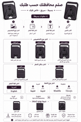 Classic Card Holder – Midnight purple | Sheikh Zayed Edition