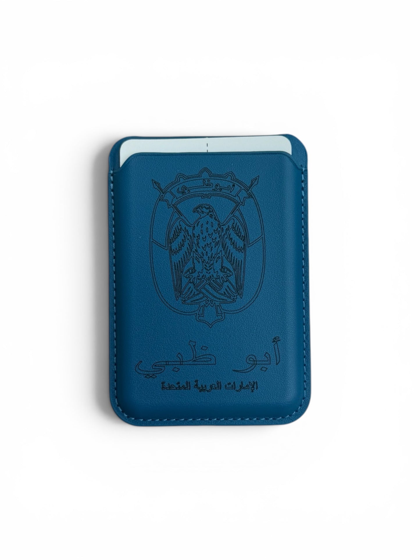 Stand Wallet Card – Abu Dhabi Royal Blue Edition