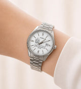كاسيو نسائي سلفر – وايت كلاسيك | UAE
Casio Women Silver – White Classic | UAE