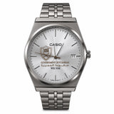 كاسيو سلفر – مينا سلفر | إصدار الفجيرة Casio Silver – Silver Sunburst Dial | Fujairah Edition