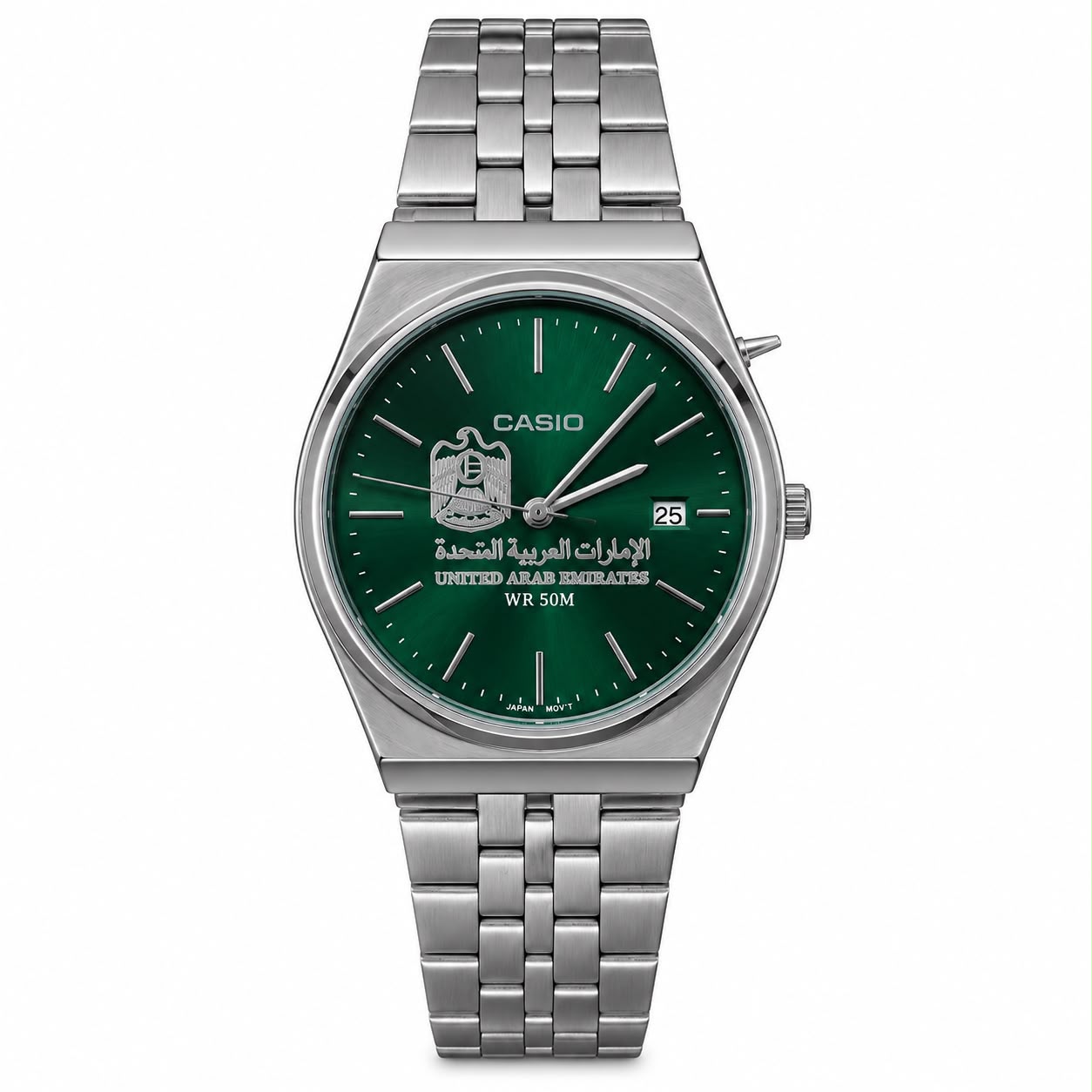 كاسيو إميرالد – أخضر ملكي  Casio Emerald – Royal Green Dial