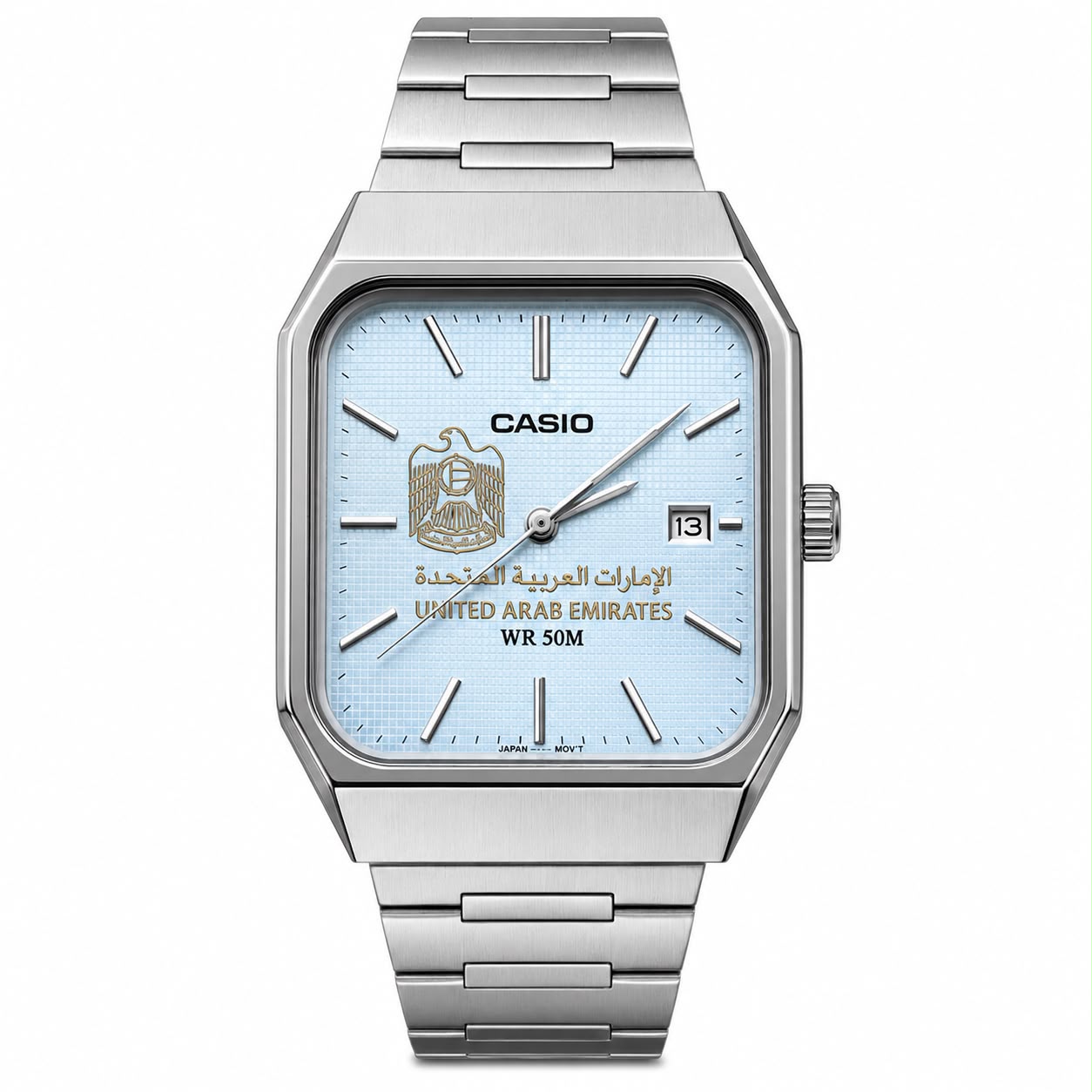 كاسيو كلود – سماوي هادئ     Casio Cloud – Calm Blue Dial