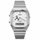 Casio Sheikh Zayed Square Silver – Private Collection | Ana-Digi كاسيو الشيخ زايد سكوير فضي – برايفت كوليكشن | أنالوغ ورقمي