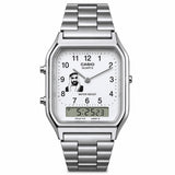 Casio Sheikh Zayed Retro Silver – Private Collection | Ana-Digi كاسيو الشيخ زايد ريترو فضي – برايفت كوليكشن | أنالوغ ورقمي