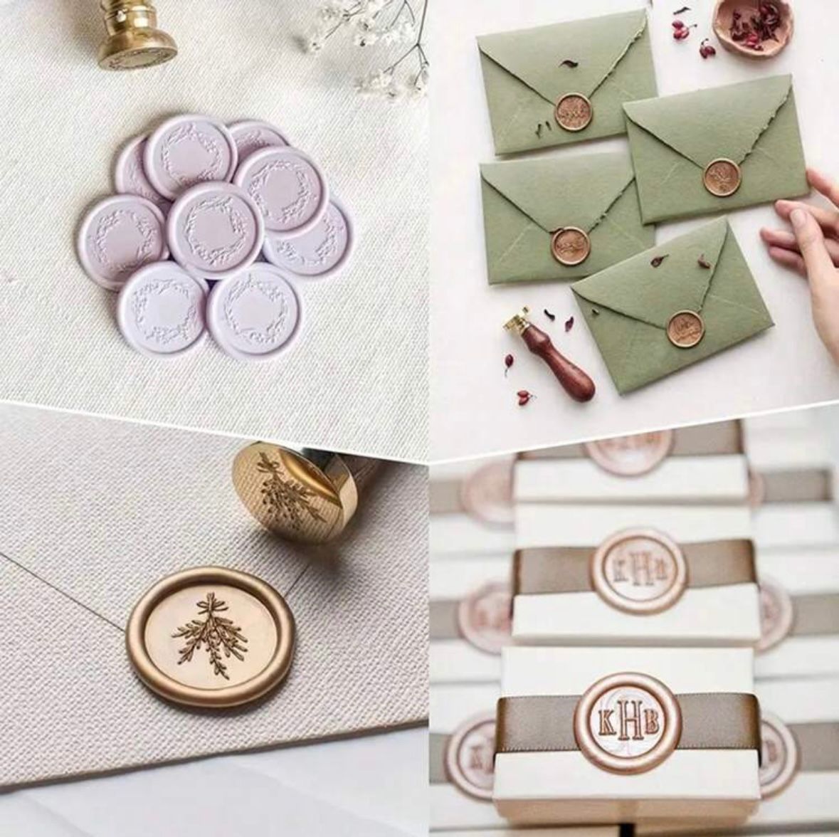 ختم شمع واحد – مناسب لرأس ختم شمع 2.5 سم  | Single Wax Seal Stick Holder – Fits 2.5cm