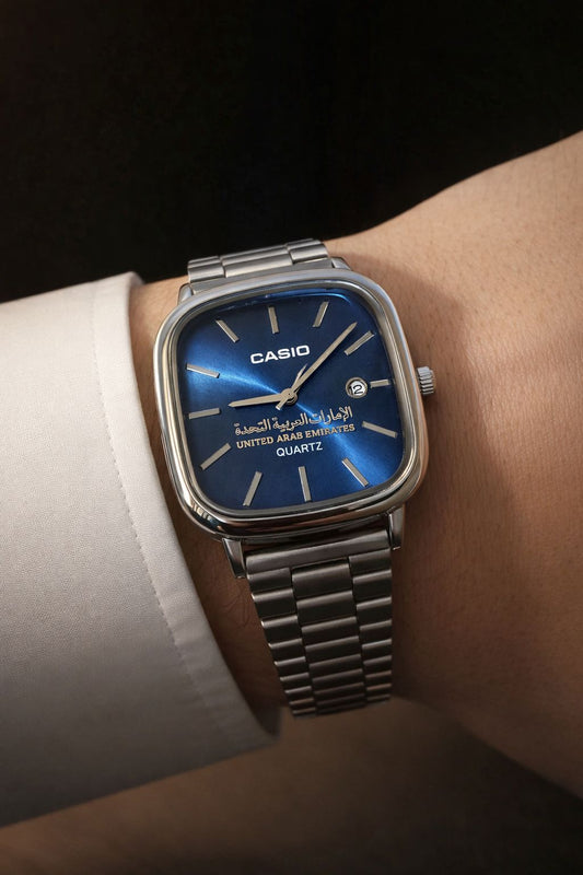 ساعة كاسيو سيلفر – إصدار  الإمارات العربية المتحدة | Casio Silver – UAE Edition