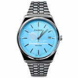كاسيو سلفر – مينا سماوي | إصدار دبيCasio Silver – Light Blue Dial | Dubai Edition
