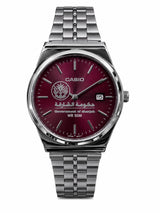 كاسيو سلفر – مينا عنابي | إصدار الشارقة
Casio Silver – Burgundy Dial | Sharjah Edition