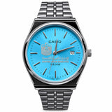 كاسيو سلفر – مينا سماوي | إصدار الإمارات
Casio Silver – Light Blue Dial | UAE Edition
