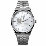 كاسيو سلفر – مينا أبيض | إصدار الإمارات Casio Silver – White Dial | UAE Edition