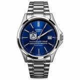 Casio Silver – Royal Blue Dial | UAE Edition