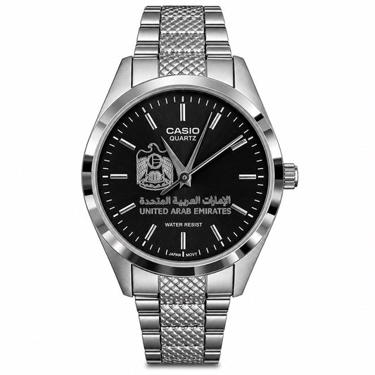 كاسيو نسائي سلفر – بلاك كلاسيك | UAE
Casio Women Silver – Black Classic | UAE